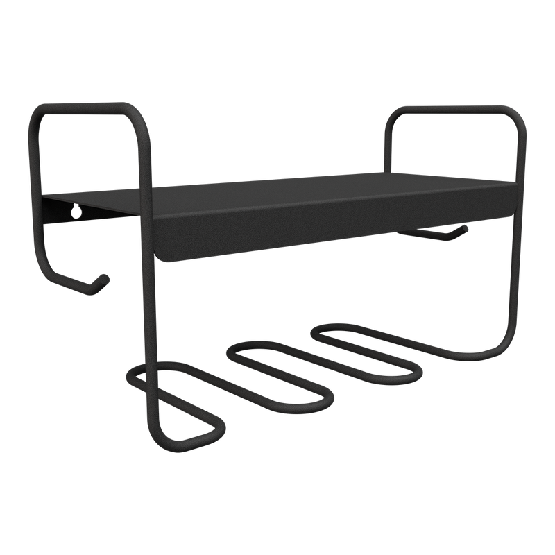 Load image into Gallery viewer, Fermob Picolino Wall Shelf in Anthracite – metal wall shelf in powder-coated steel
