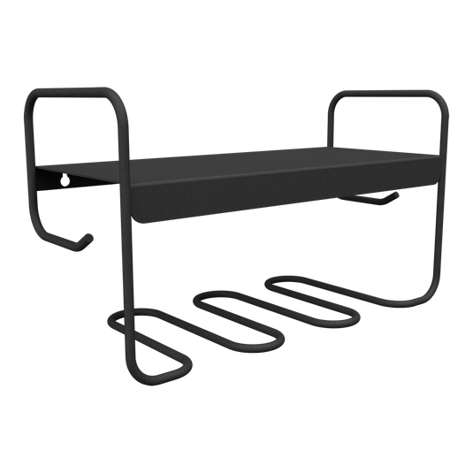 Fermob Picolino Wall Shelf in Anthracite – metal wall shelf in powder-coated steel