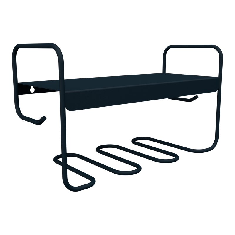 Load image into Gallery viewer, Fermob Picolino Wall Shelf in Deep Blue – metal wall shelf in powder-coated steel
