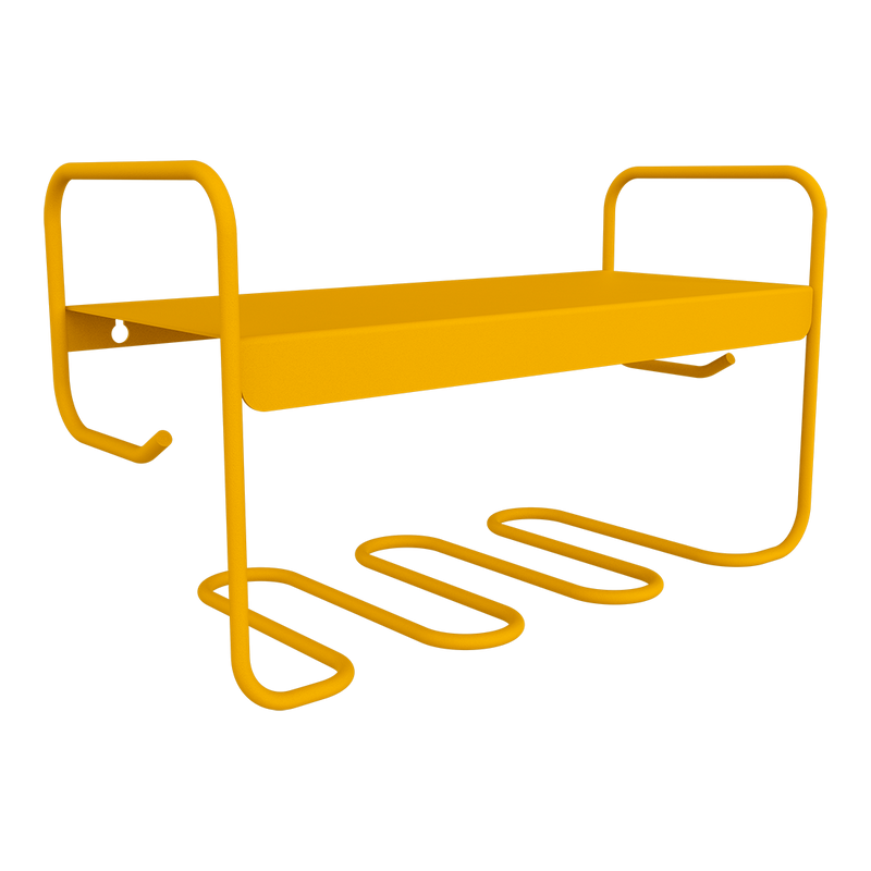 Load image into Gallery viewer, Fermob Picolino Wall Shelf in Honey – metal wall shelf in powder-coated steel
