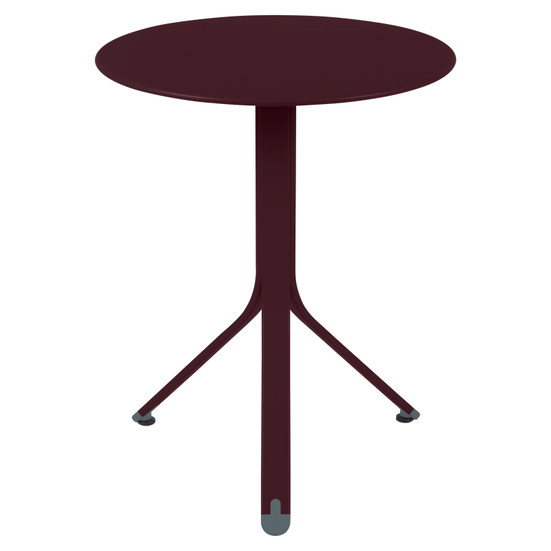 Load image into Gallery viewer, Fermob Rest'O Round Folding Table Ø60cm in Black Cherry
