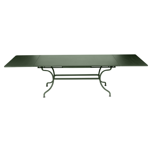 Fermob Romane Extending Table 200/300 x 100 cm in Cactus
