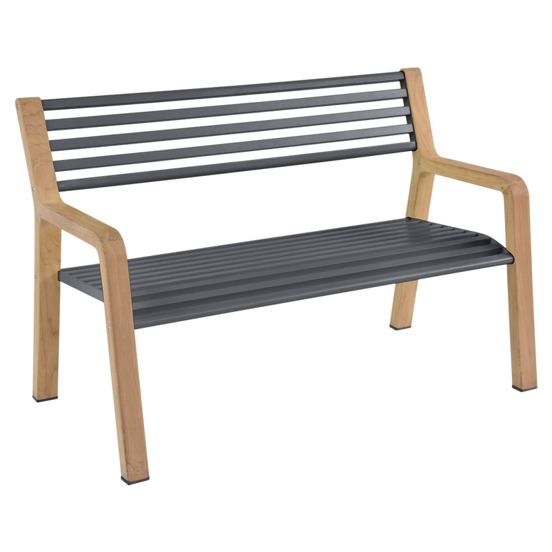 Load image into Gallery viewer, Fermob Somerset Bench in Anthracite

