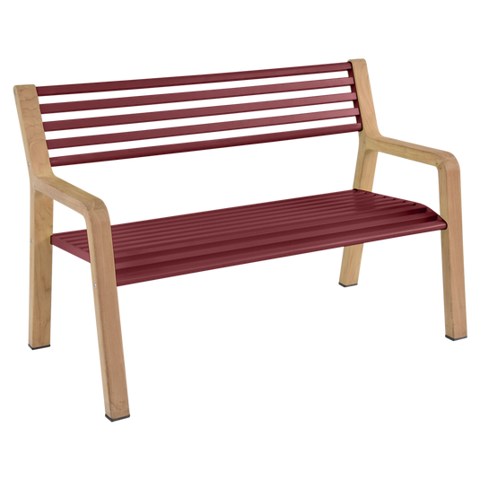 Fermob Somerset Bench in Chilli