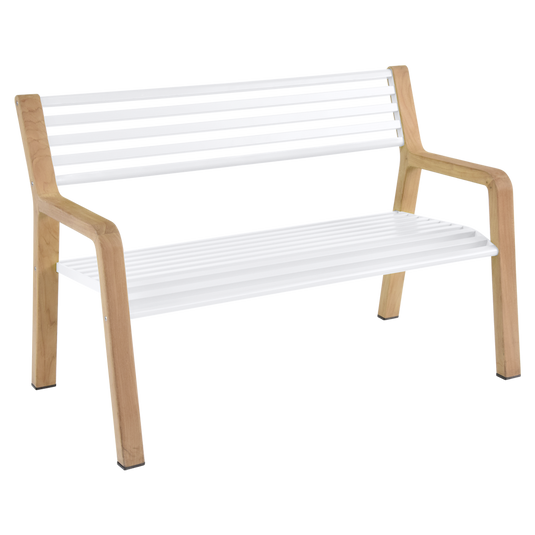 Fermob Somerset Bench in Cotton White