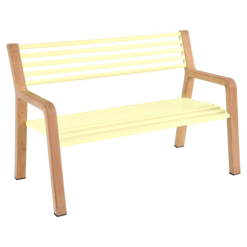 Load image into Gallery viewer, Fermob Somerset Bench in Frosted Lemon
