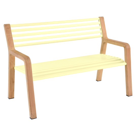 Fermob Somerset Bench in Frosted Lemon
