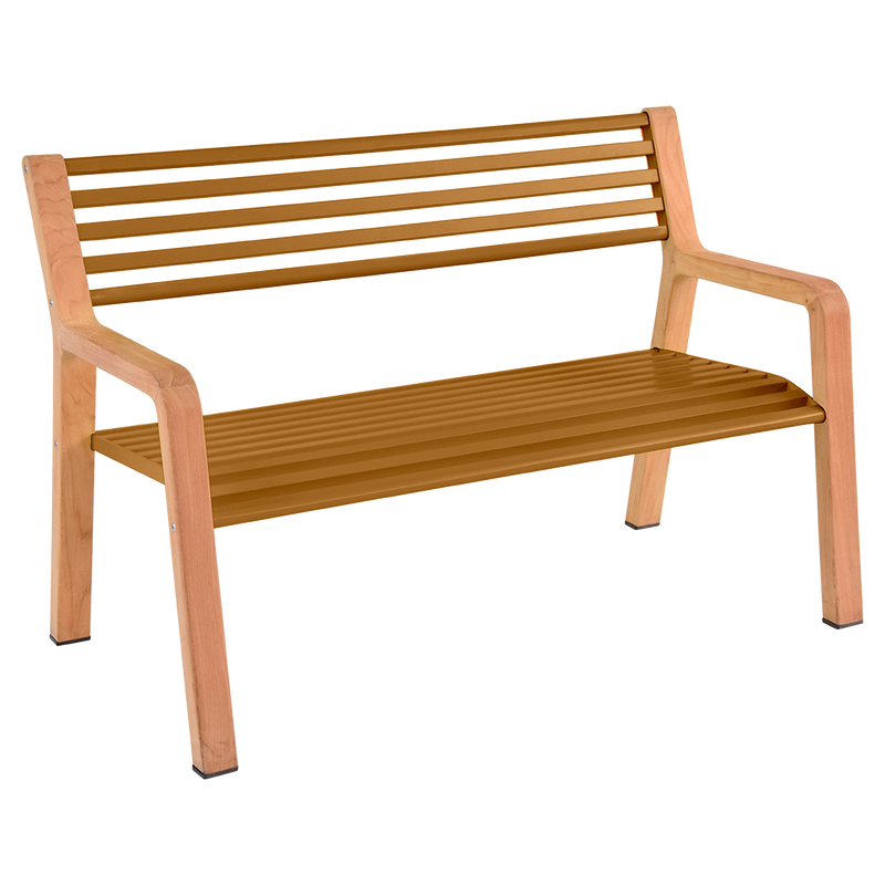 Load image into Gallery viewer, Fermob Somerset Bench in Gingerbread
