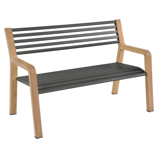 Fermob Somerset Bench in Liquorice