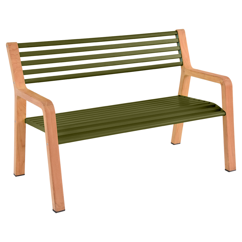 Load image into Gallery viewer, Fermob Somerset Bench in Pesto Green

