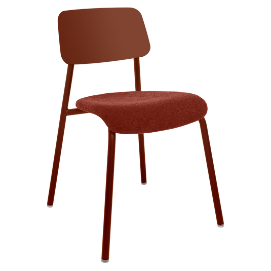 Fermob Studie Fabric Chair in Red Ochre