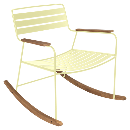 Fermob Surprising Rocking Chair in Frosted Lemon