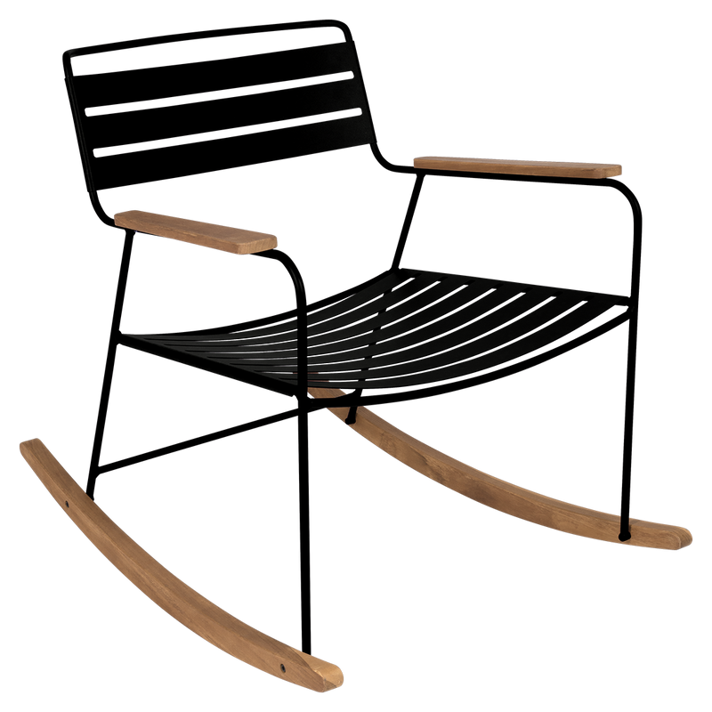 Load image into Gallery viewer, Fermob Surprising Rocking Chair in Liquorice
