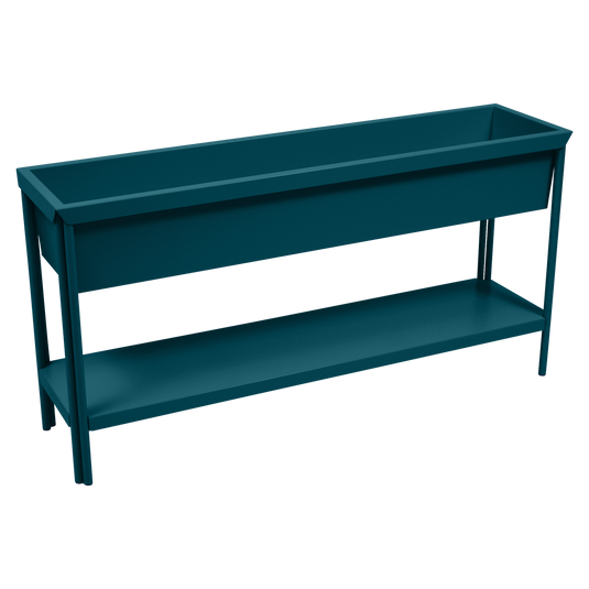 Fermob Terrazza Medium Planter in Acapulco Blue