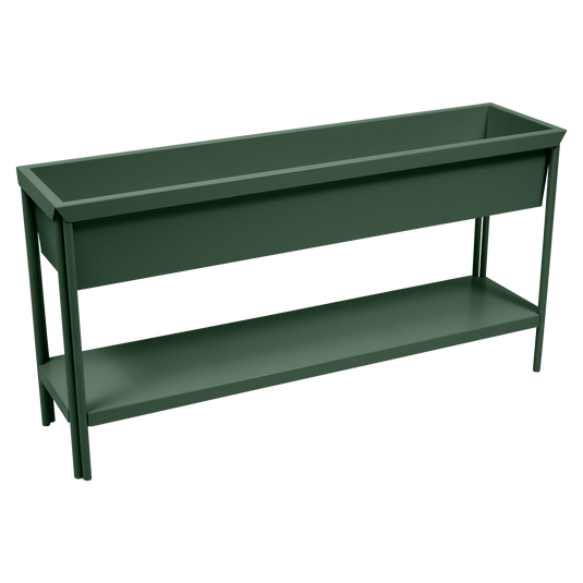 Fermob Terrazza Medium Planter in Cedar Green