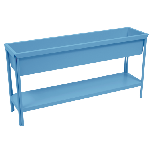 Fermob Terrazza Medium Planter in Maya Blue
