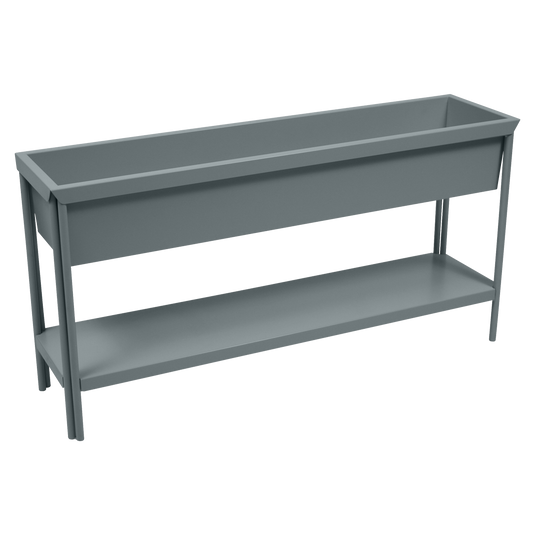Fermob Terrazza Medium Planter in Storm Grey