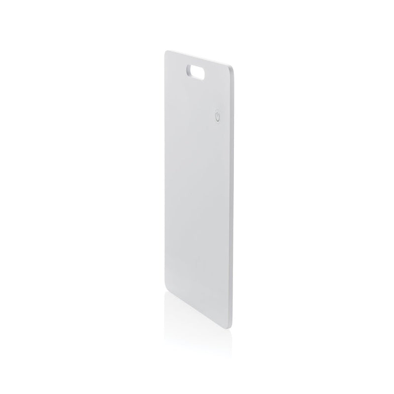 Load image into Gallery viewer, XD Collection Findit Dual RCS plastic ultra-thin rechargeable finder card with custom wood design for phone and tablet accessories.
