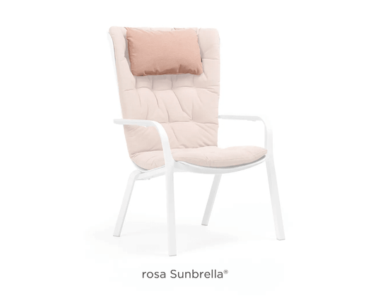 Folio Headrest Cushion by Nardi - Custom Wood DesignsNardi Folio Headrest Cushion in Rosa Sunbrella fabric, designed for Nardi Folio chairs, providing comfortable support.Nardi Folio Cushion Accessories24575202783831Rosa Snbrella