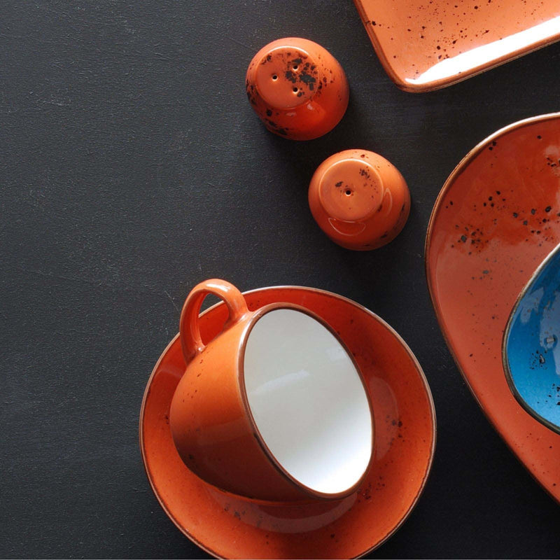 Load image into Gallery viewer, Fine Dine Dahlia espresso cup, 75ml, with a sleek ceramic design and floral pattern, perfect for espresso servings.
