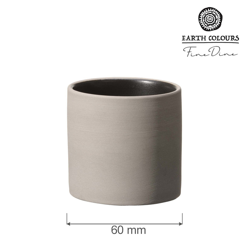 Load image into Gallery viewer, Fine Dine Mia cup, 60mm, 100ml white ceramic mug with smooth handle, ideal for hot beverages.
