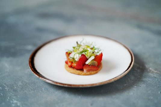 Vanilla Saucer for Stackable Cup, 120mm-Cup saucer