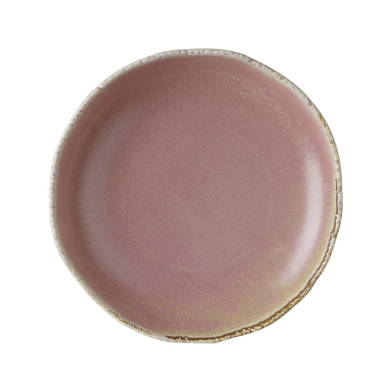 Load image into Gallery viewer, Deep Rosa 250mm plate by Fine Dine, showing a stylish ceramic deep plate with a deep pink glaze and smooth finish.
