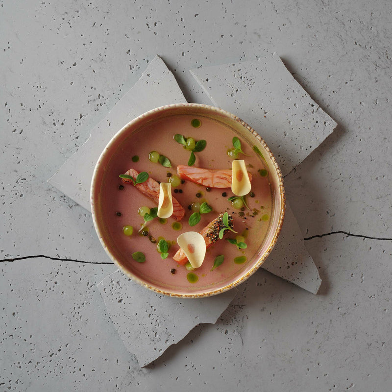 Load image into Gallery viewer, Fine Dine Rosa presentation plate, 290mm, showcasing elegant pink ceramic dish for serving and display.
