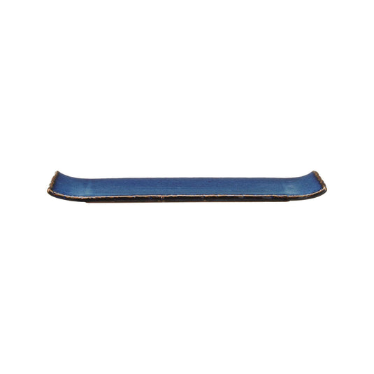 Rectangular plate from Fine Dine, 340x150 mm, with a smooth white ceramic surface perfect for serving or display.