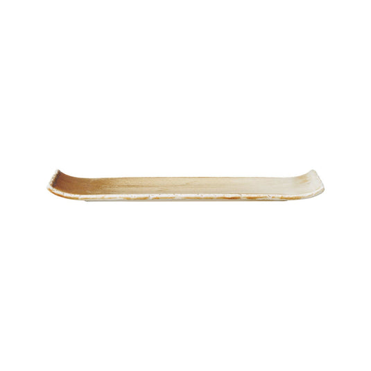 Rectangular plate Constancy by Fine Dine, 340x150 mm, showcasing a sleek ceramic surface with a modern design.