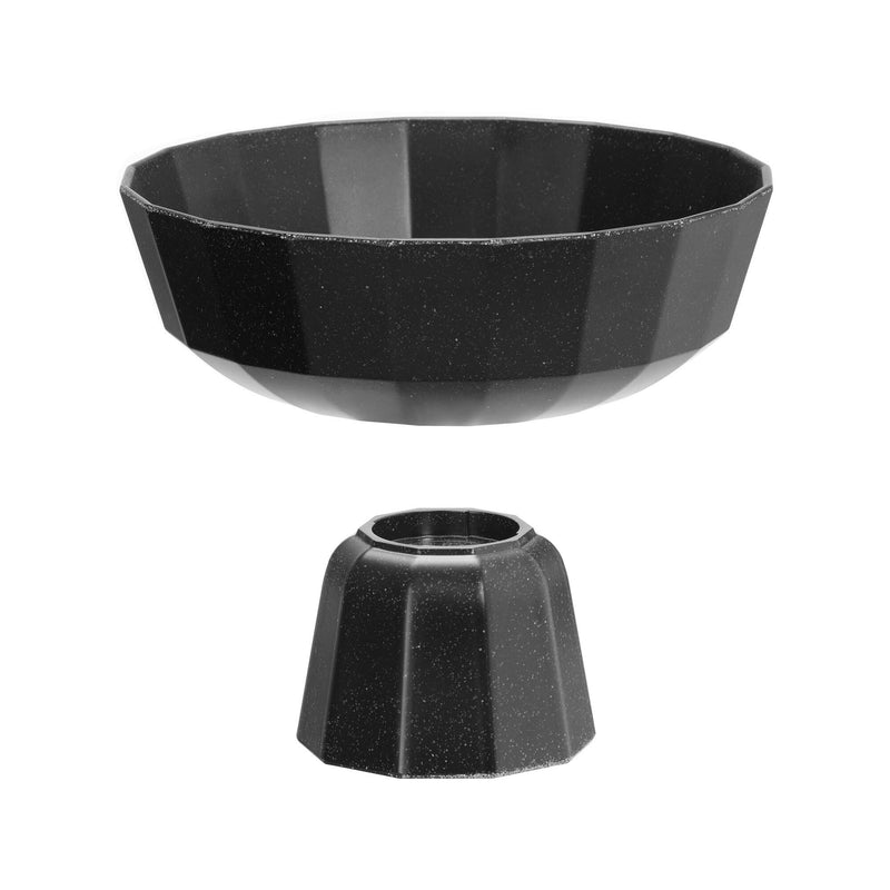 Load image into Gallery viewer, Metropolis fruit platter, black, 250mm-Fruit platter
