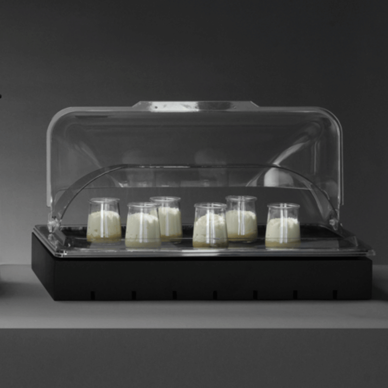 Load image into Gallery viewer, Roll-top lid for GN 1/1, 535x330x(h)135mm, Polycarbonate-Roll-top lid
