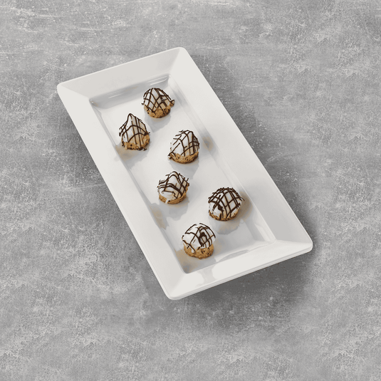 1/4 GN tray, melamine, white-Melamine GN tray