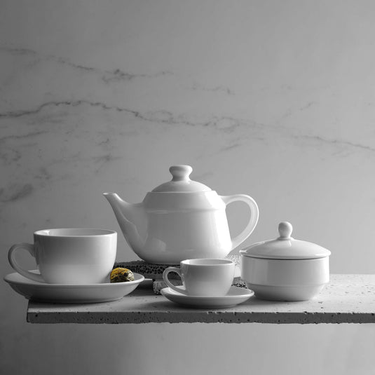 Fine Dine Pure Bianco 700ml ceramic bowl with 180mm diameter, white finish, ideal for serving and dining.