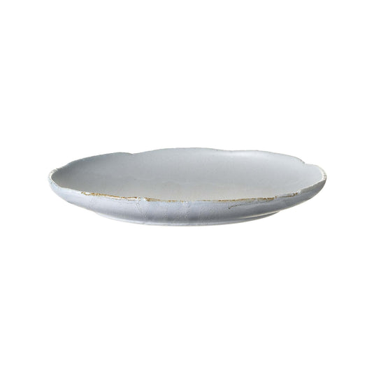 Fine Dine Stark coupe plate with high rim, 210mm, showing a sleek, modern ceramic plate with a smooth, high rim design.