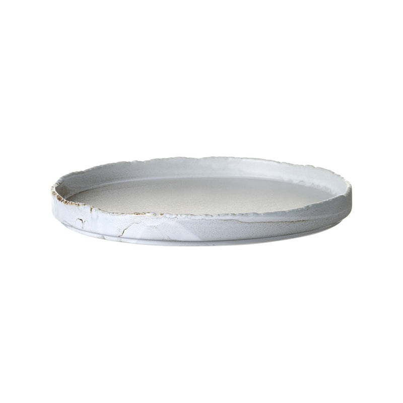 Load image into Gallery viewer, Fine Dine Stark flat plate, 210mm, showcasing a sleek, modern design with a smooth surface and clean edges.
