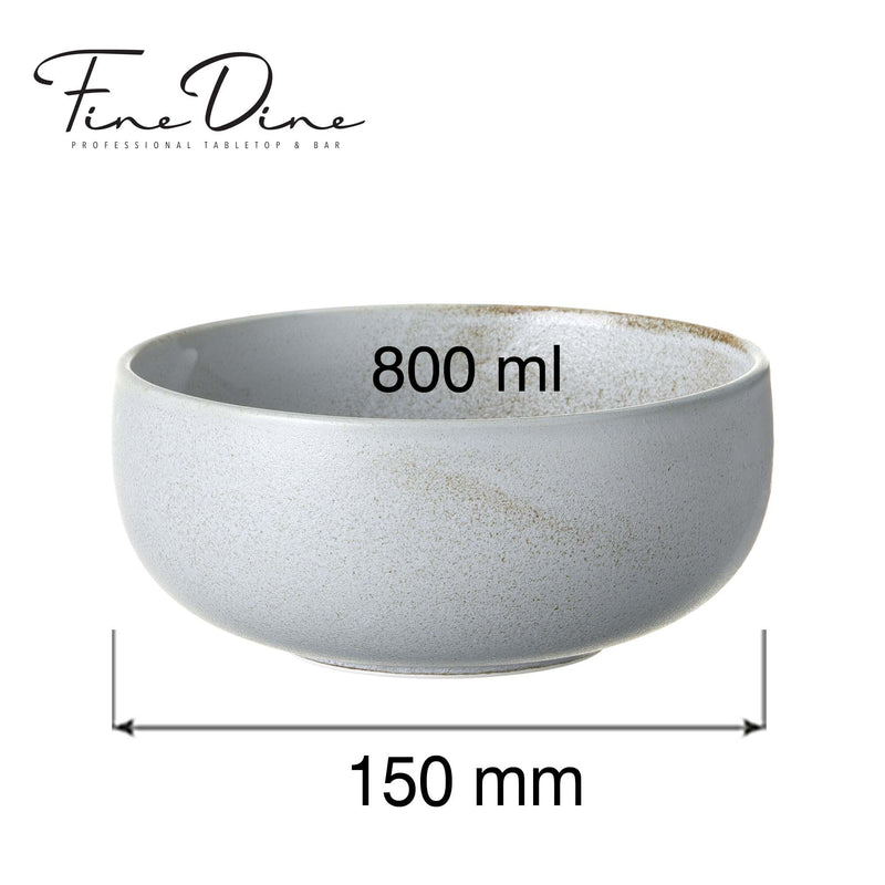 Load image into Gallery viewer, Fine Dine Stark bowl, 150mm, showcasing a stylish ceramic bowl with a smooth finish and elegant design.
