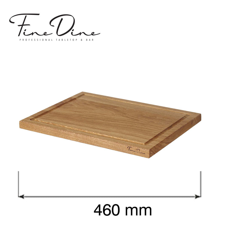 Load image into Gallery viewer, Madeira serving board by Fine Dine, 330mm x 460mm, wooden serving board with handles, ideal for presenting cheese and appetizers.
