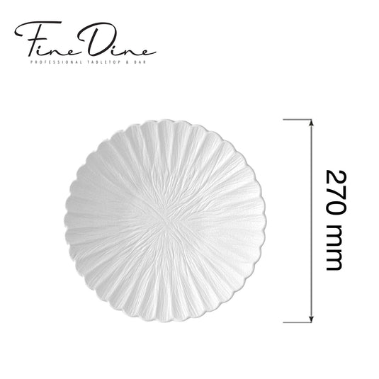 Fiord decorative plate by Fine Dine, 270mm diameter, featuring intricate pattern and elegant design for stylish table decor.