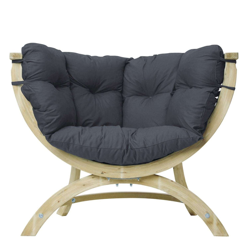 Load image into Gallery viewer, Siena One Chair Anthracite Garden Chair Amazonas __label: NEW Outdoor garden-chair-natura-siena-one-chair-49180128739671
