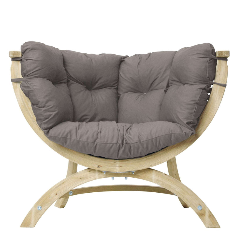 Load image into Gallery viewer, Siena One Chair Taupe Garden Chair Amazonas __label: NEW Outdoor garden-chair-natura-siena-one-chair-49180128772439
