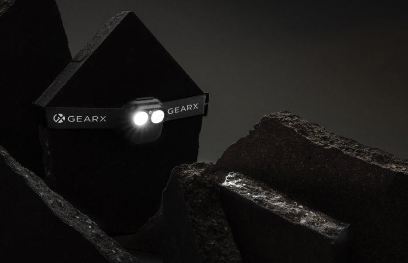 Load image into Gallery viewer, Gear X RCS rPlastic head torch with motion sensor - Custom Wood DesignsGearX Gear X RCS plastic head torch with motion sensor, compact tool with adjustable strap and built-in LED light for hands-free illumination.Tools &amp; TorchesP518.0501Recycled ABS,Polyesterblack
