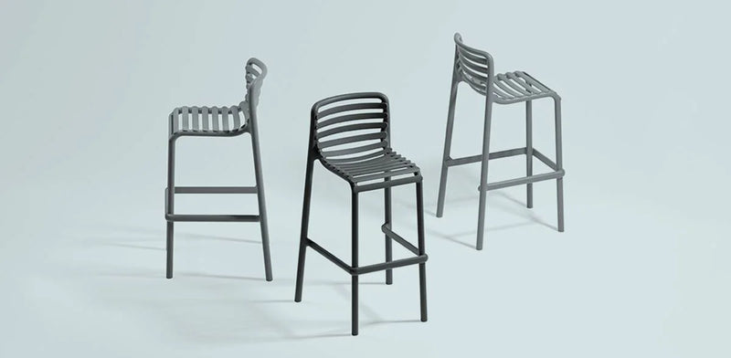 Load image into Gallery viewer, Nardi Doga Stool Mini outdoor counter stool – lifestyle
