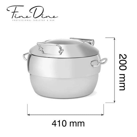 Induction warmer with Premium Glass GN 1/1 glass lid, 590x410x(h)200mm - Custom Wood DesignsFine Dine induction chafing dish with premium glass GN 1/1 lid, 590x410x200mm, ideal for buffet serving.Induction chafing dish473610