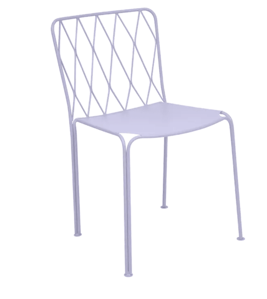 Kintbury Chair Stackable Outdoor Metal Chair - Custom Wood DesignsFermob Kintbury stackable outdoor metal chair with a sleek, modern design, suitable for patio or restaurant outdoor furniture.Outdoor Metal Chair Fermob24575203230295Marshallow