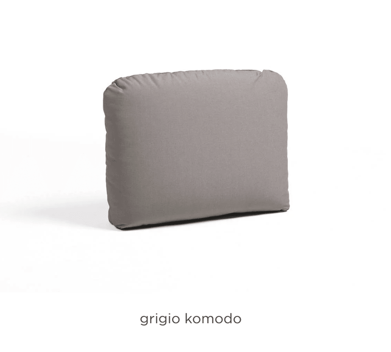 Load image into Gallery viewer, Komodo Corner Back Cushion - Custom Wood DesignsGray Nardi Komodo corner back cushion from Custom Wood Designs, outdoor Sunbrella fabric, designed for outdoor furniture.Nardi Komodo Cushion Outdoor24575209279991Grigio Sunbrella
