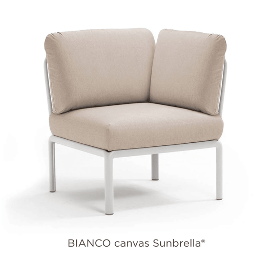 Komodo Corner Module Outdoor Sofa - Custom Wood DesignsNardi Komodo Corner Module outdoor sofa in beige Sunbrella fabric with modular design for patio or garden seating.Nardi Sofa Outddor Corner24575205888567Antracite Tech