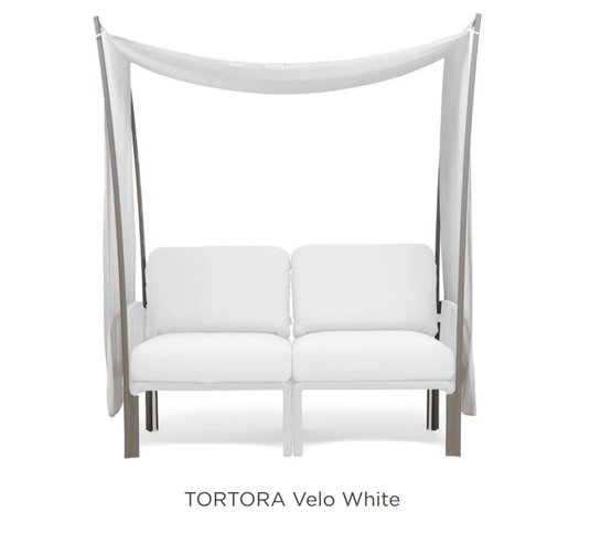 Komodo Ombra 2 Sunshade - Custom Wood DesignsNardi Komodo Ombra 2 sunshade attached to a sofa, providing shade for outdoor patio furniture on a sunny day.Komodo Accesories Sofa Nardi24575207460535Tortora