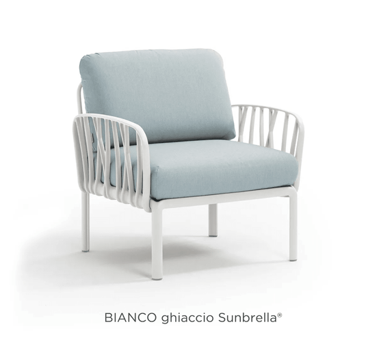 Komodo Poltrona Modular Outdoor Armchair for Sofa - Custom Wood DesignsNardi Komodo outdoor modular armchair for sofa by Custom Wood Designs, in Biancoghiaccio Sunbrella fabric, ideal for outdoor seating.Nardi Outdoor Sofa Poltrona24575214904535Bianco Ghiaccio Sunbrella