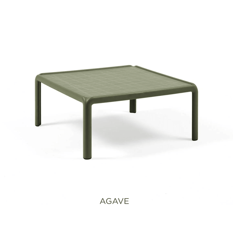 Load image into Gallery viewer, Komodo Tavolino Outdoor Coffee Table - Custom Wood DesignsNardi Komodo Tavolino outdoor coffee table with modular design, placed on patio with outdoor sofa system in an Irish garden setting.Nadi Table Komodo Patio Outdoor24575201305015Agave
